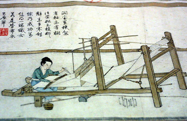 silk in ancient china